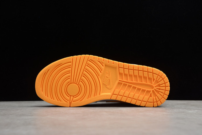 jordan 1 mid   orange black (w) cv5276-107