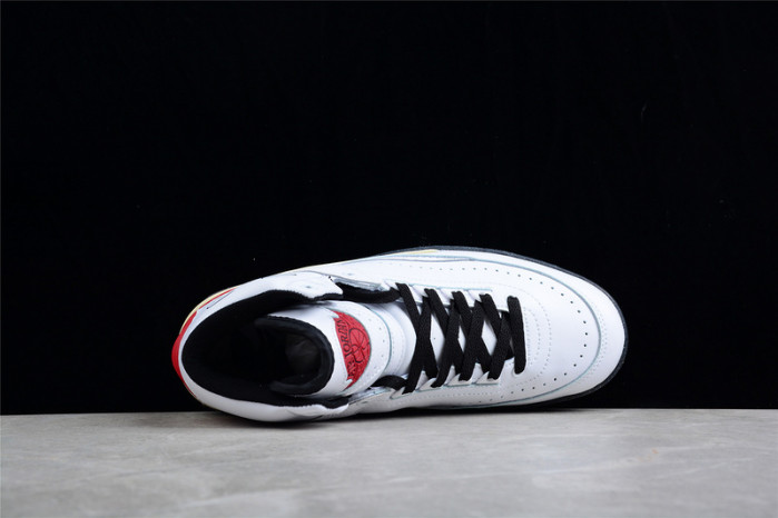 ow x air jordan 2 high sp white red   dj4375--101