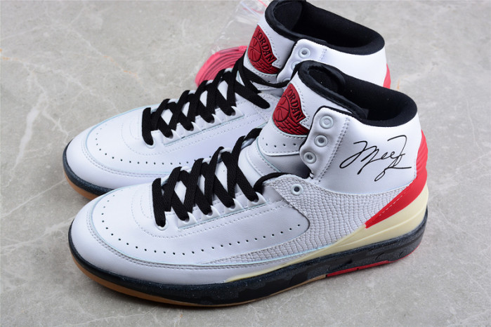 ow x air jordan 2 high sp white red   dj4375--101