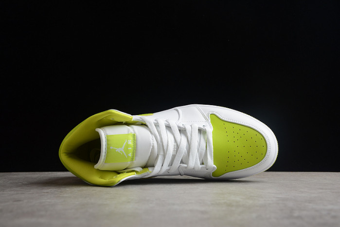 jordan 1 mid white lime (w) - bq6472-131