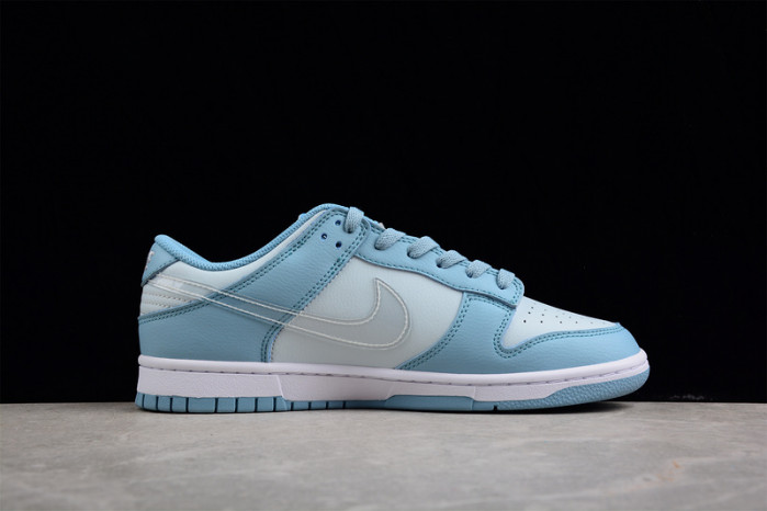 nike dunk low gs grey blue dh9765-401