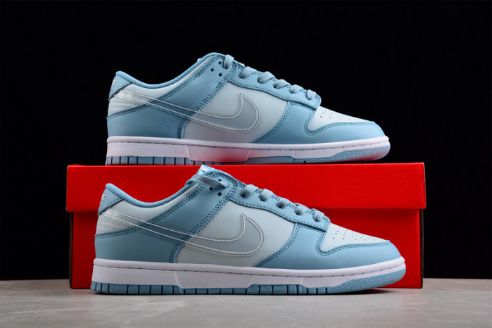 nike dunk low gs grey blue dh9765-401