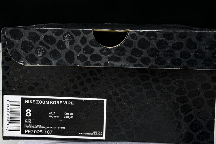 Nike Kobe 6 Caitlin Clark “All-Star 2.0” PE2025-107