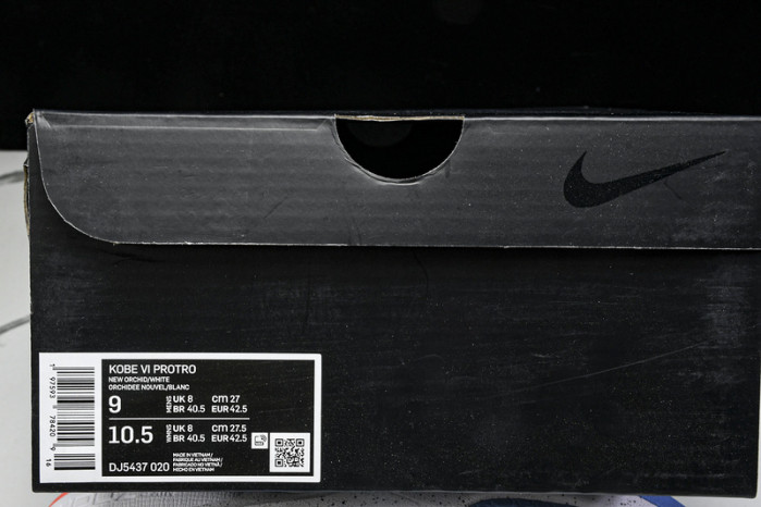 Nike Kobe 6 Protro Whiteorchidee Nouvel DJ5437-020