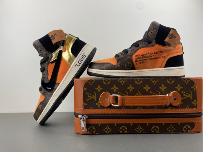 Air Jordan 1 High & LV 554724-555