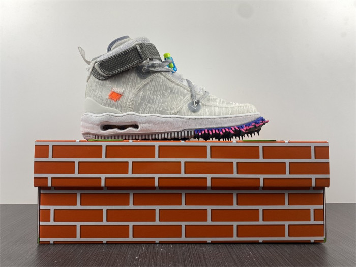 ow x nike air force 1 mid “white” do6290-100