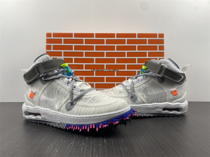 ow x nike air force 1 mid “white” do6290-100