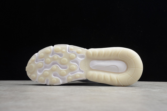 nike air max 270 react white pure platinum   ct1265-100