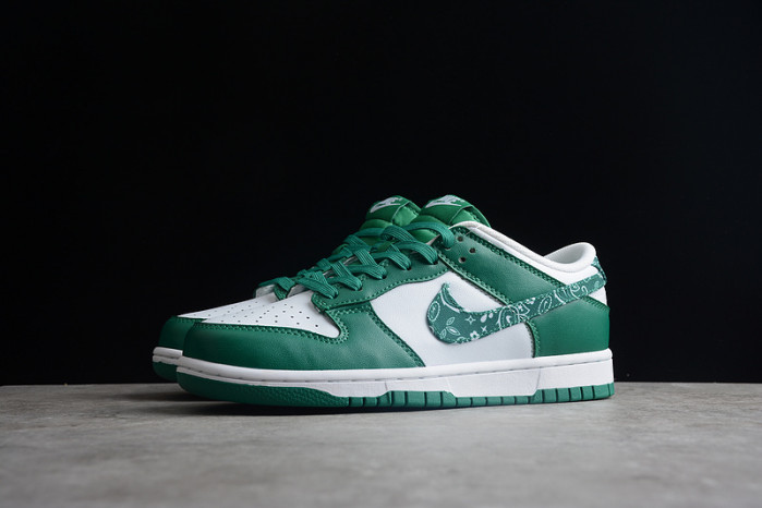 nike dunk low wmns green paisley  dh4401-102