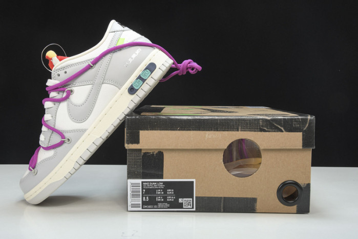 nike dunk low ow lot 45 - dm1602-101