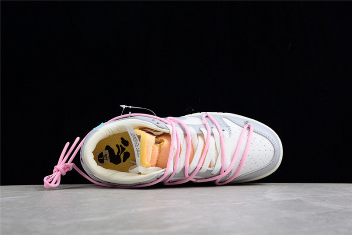 nike dunk low ow lot 9 - dm1602-109