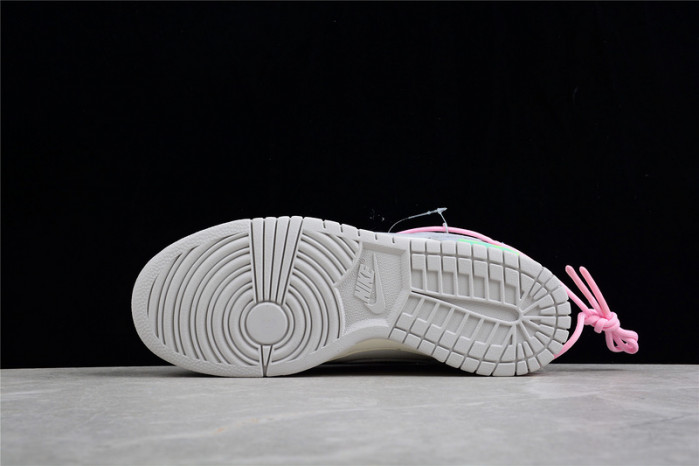 nike dunk low ow lot 9 - dm1602-109