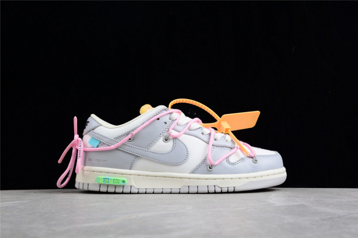 nike dunk low ow lot 9 - dm1602-109
