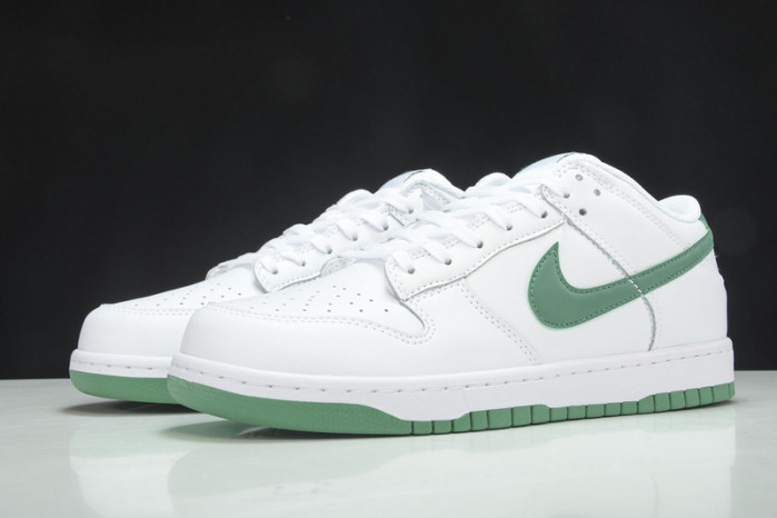 nike dunk low white green noise (w) - dd1503-112