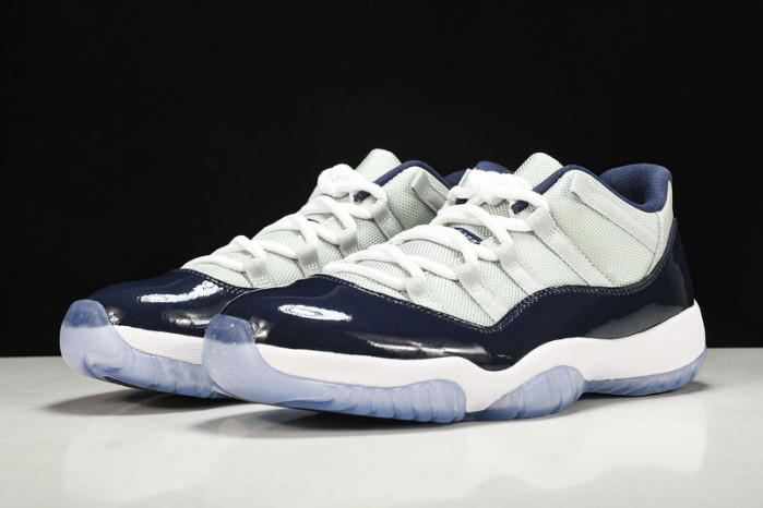 jordan 11 retro low georgetown   528895-007