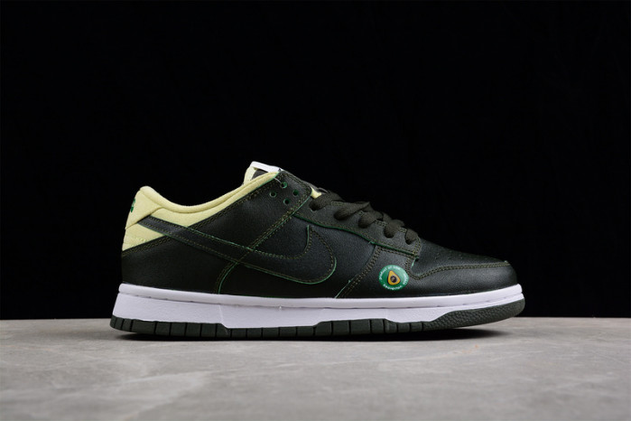 nike dunk low avocado  - dm7606-300