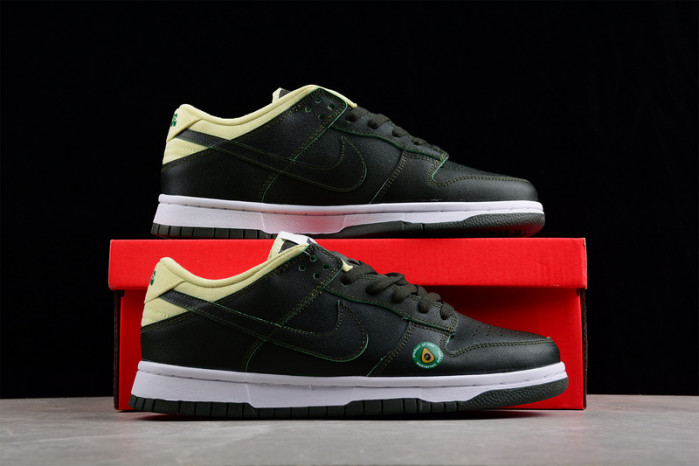 nike dunk low avocado  - dm7606-300
