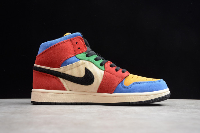 air jordan 1 mid  cu2805-100