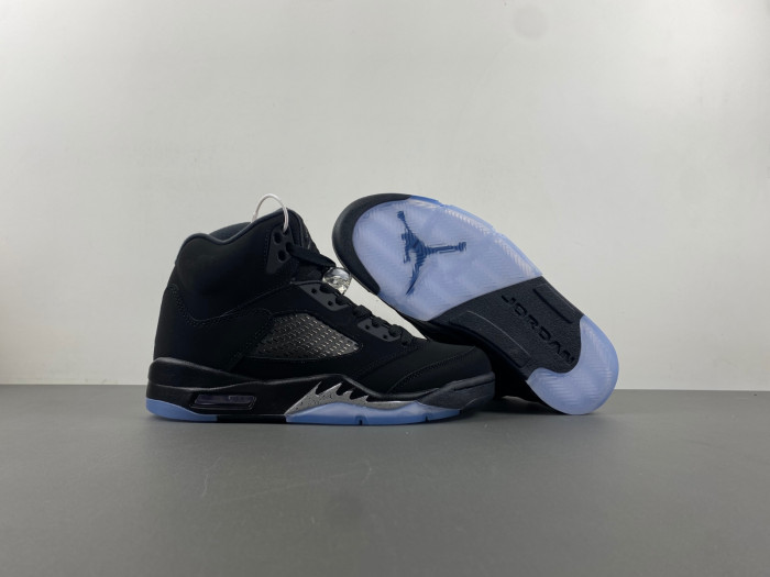 air jordan 5  “black metallic reimagined” hf3975-001