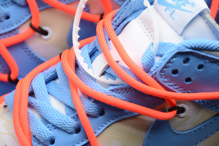 ow x futura x dunk low sb unc university blue summit white dd0856-403