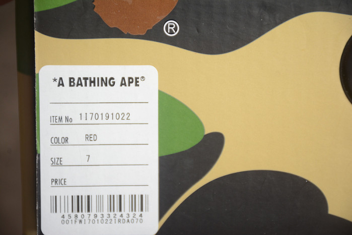 a bathing ape bape sta low ab-094