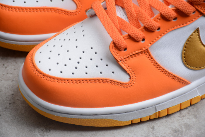 nike dunk low gold/orange/yellow/white cu1726-002