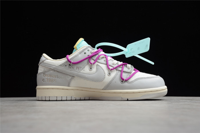 nike dunk low ow lot 21  dm1602-100