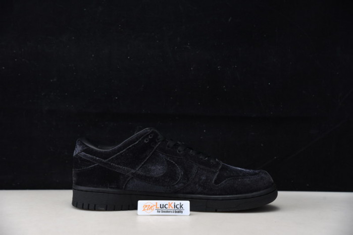 dover street market x nike sb dunk low  black dh2686-002