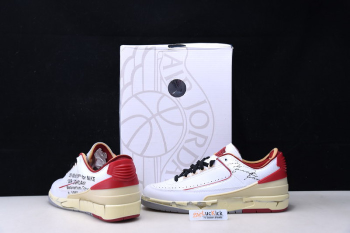 jordan 2 retro low sp ow white red dj4375-106