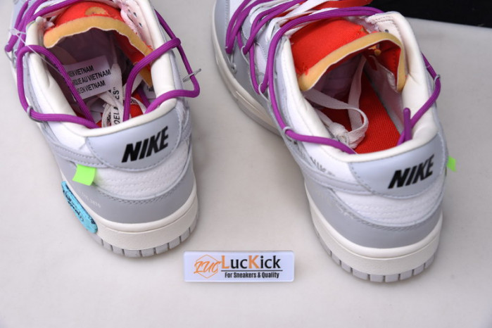 nike dunk low ow lot 48 - dm1602-107