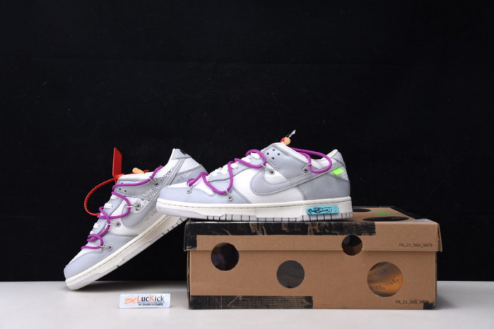 nike dunk low ow lot 48 - dm1602-107