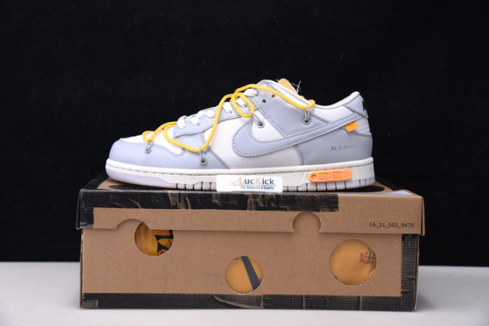 nike dunk low ow lot 29 - dm1602-103