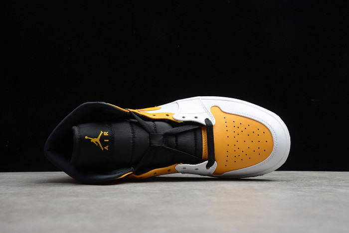 jordan 1 mid university gold  554724-170